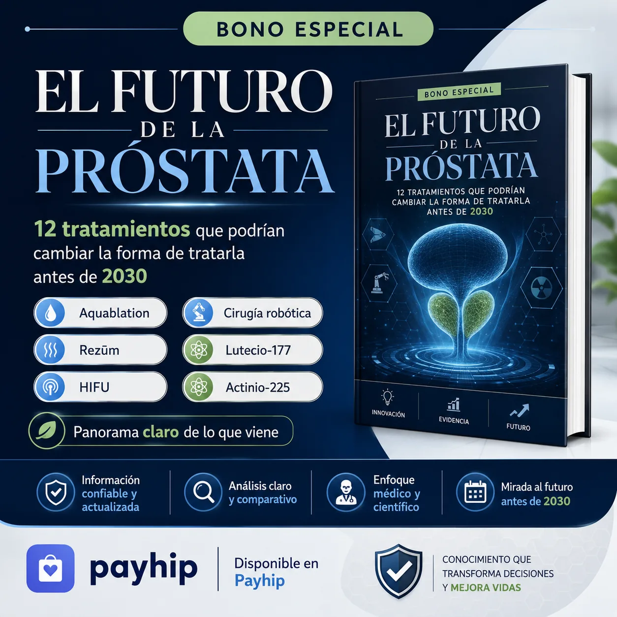 Portada del bono El futuro de la próstata
